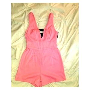 Pink romper